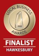 2022 Hawkesbury Local Business Awards Finalist